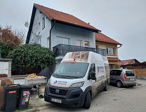 Zateplení šikmin střechy pomocí foukané izolace